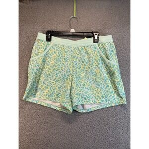 Columbia Shorts Womens Large‎ White Multi Floral Performance